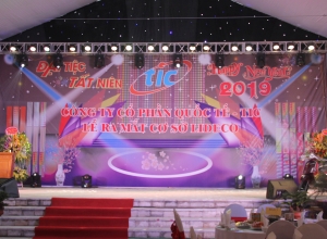 The company organized the Year-end party and the Opening ceremony of LIDECO